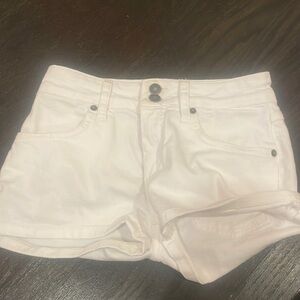 Subdued White Shorts